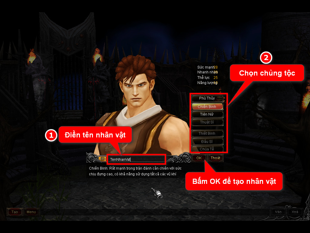 Chức năng chính của Game MU Uy Long